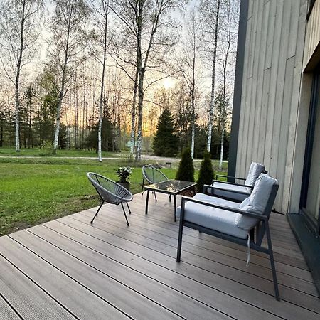 Albatross Getaway By The Sea, Spa And Forest With A Terrace Ķesterciems Eksteriør bilde