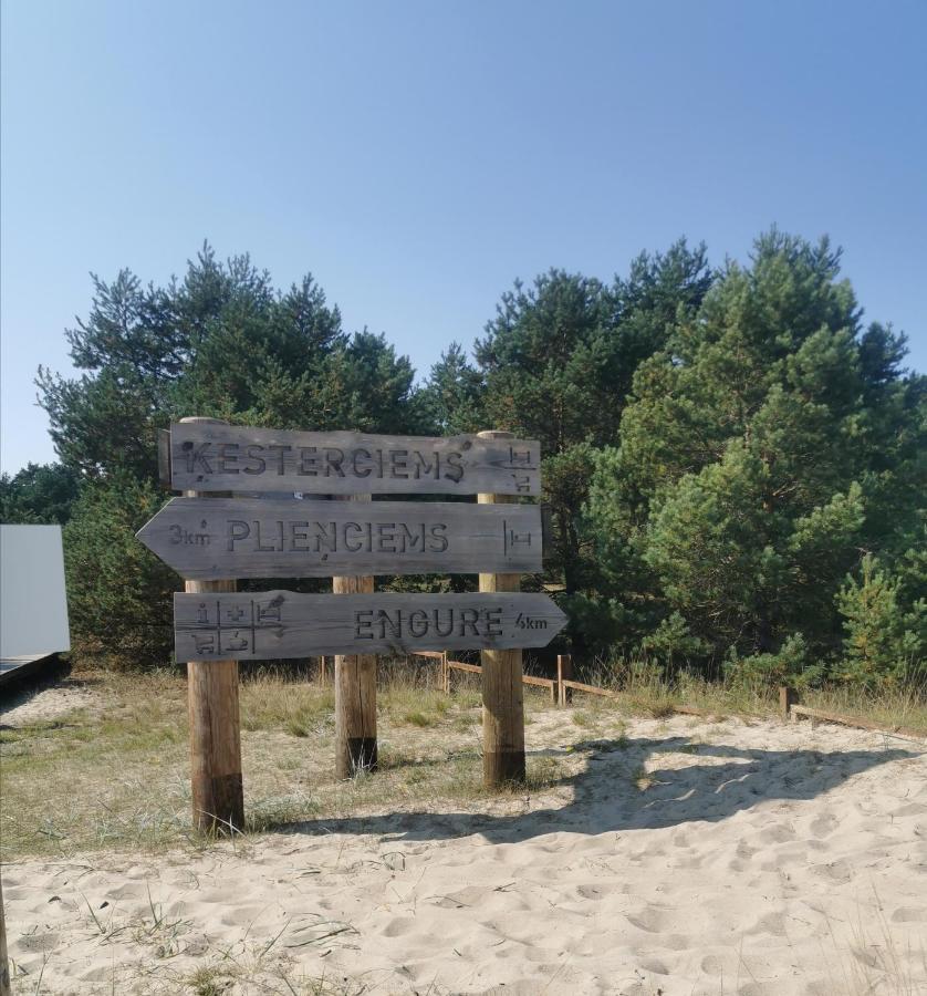 Albatross Getaway By The Sea, Spa And Forest With A Terrace Ķesterciems Eksteriør bilde