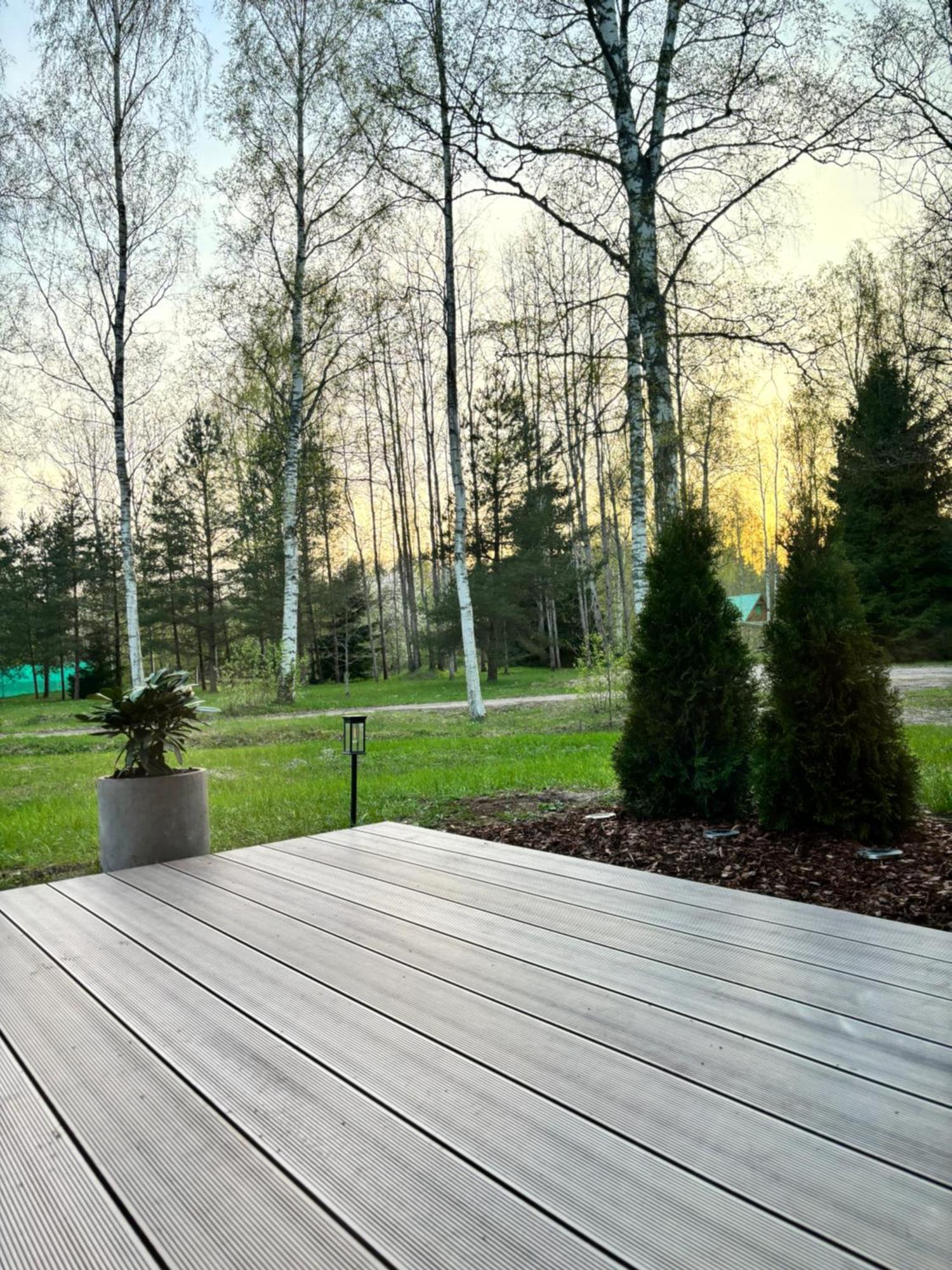 Albatross Getaway By The Sea, Spa And Forest With A Terrace Ķesterciems Eksteriør bilde